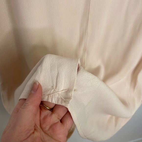 SIMONS blush pink lace neckline dress - Picture 6 of 8